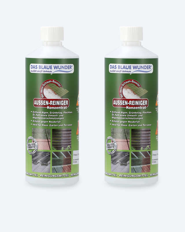 Aussenreiniger, 2x 1.000 ml