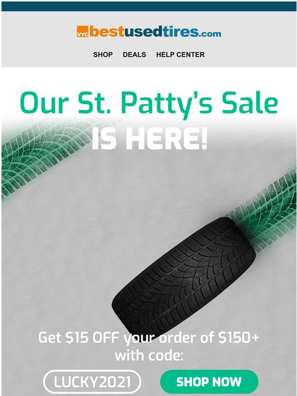 The St. Patrick's Day Party Isn't Over! Sale Extended. 
