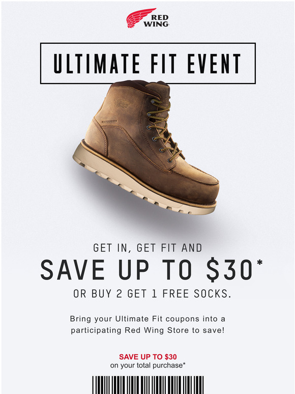 red wing boots coupons 2021