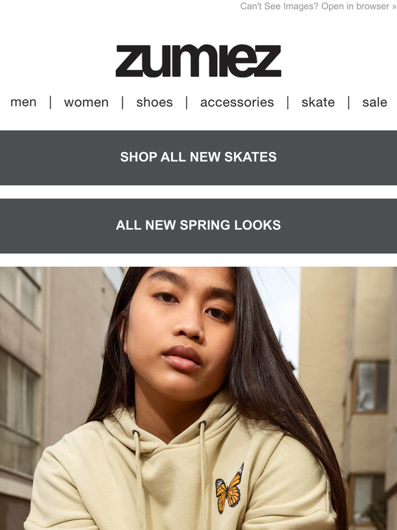 Zumiez We've Got Your Spring Needs Covered! Milled