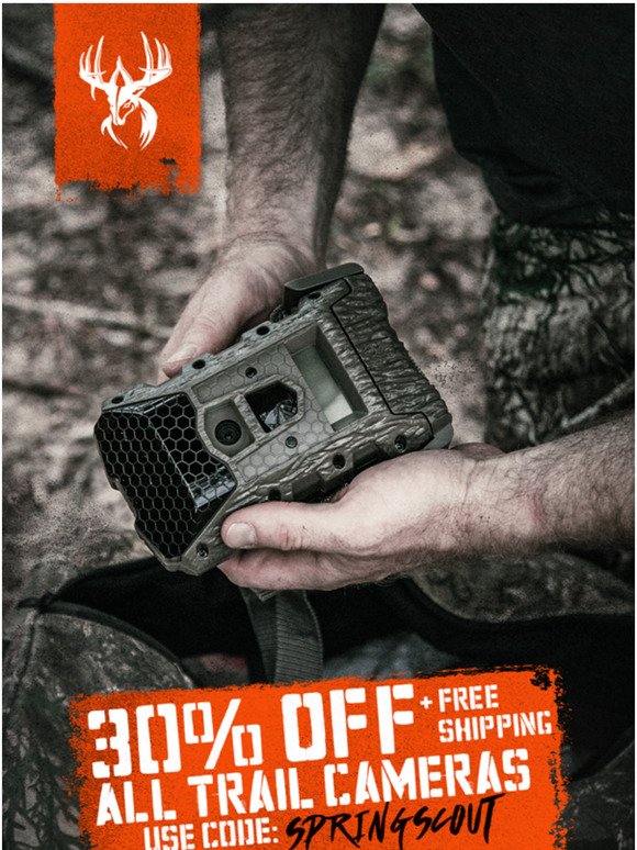 All Trail Cams 30% Off + Free Shipping