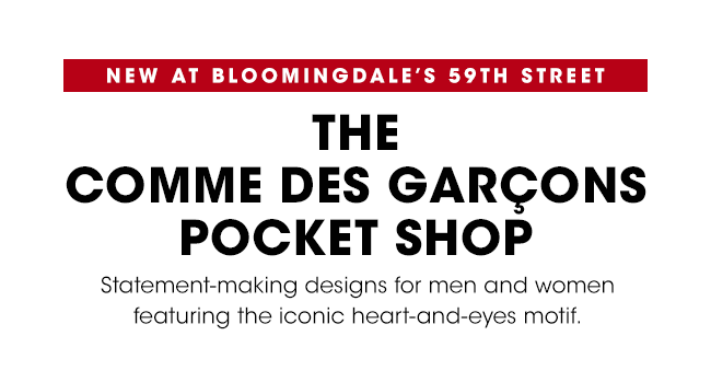 comme de garcon bloomingdales