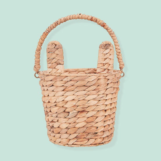 Wicker basket $8.