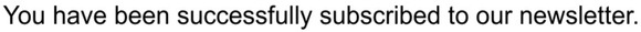 Newsletter subscription success
