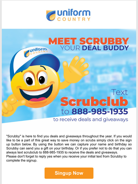 Meet Scrubby Your New Deal Buddy