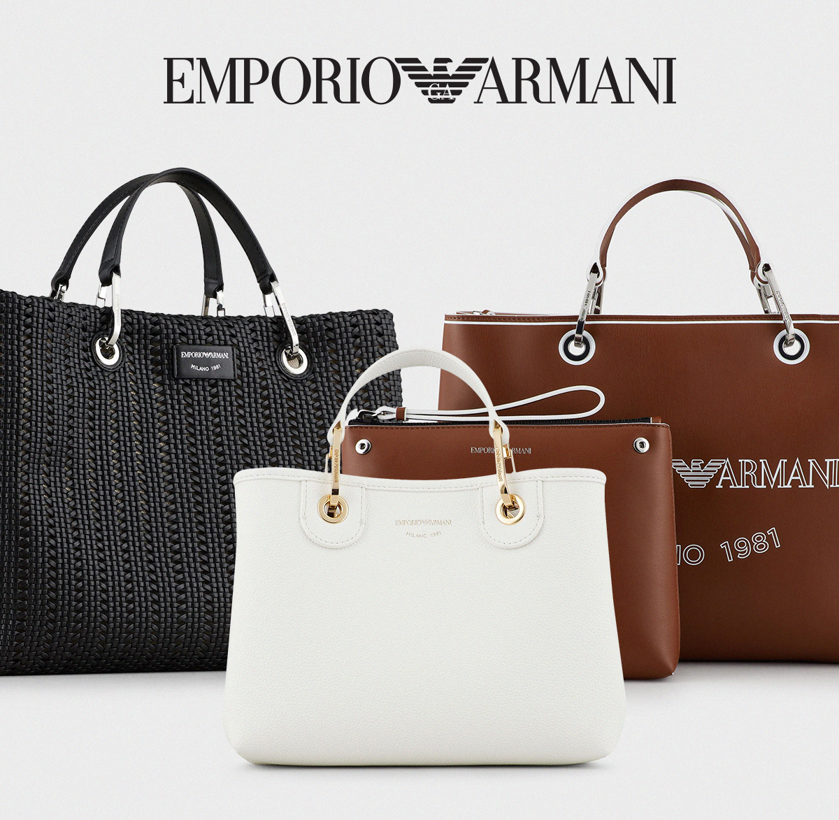 Womens armani outlet handbags