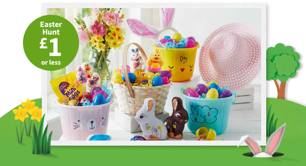 Create an Easter egg hunt £1 or less