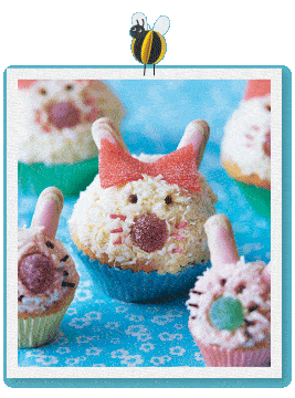 Or make these bunny cakes