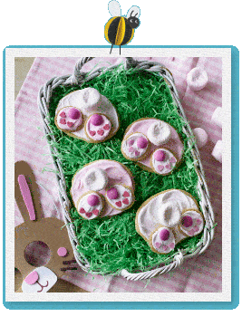 Try baking these bunny biscuits