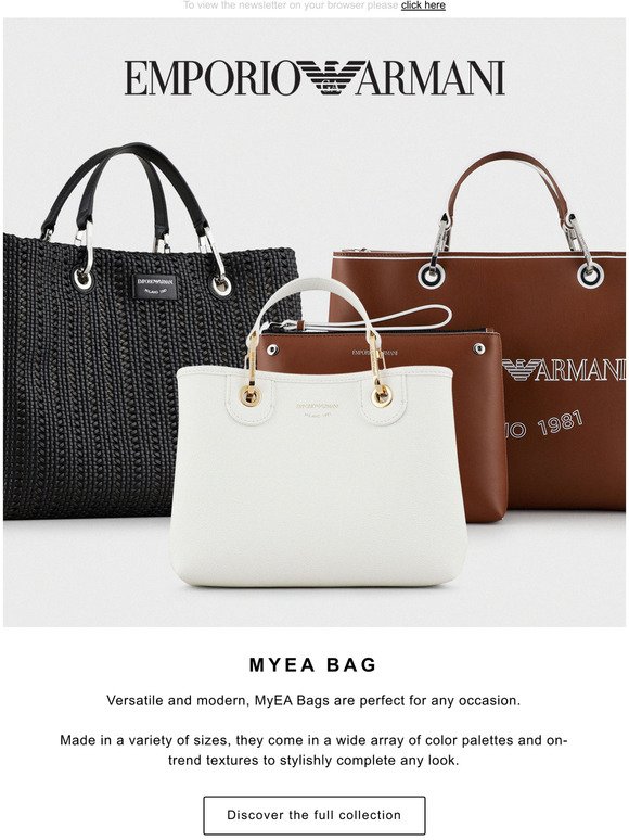 MyEA Bag, the bag that tells your story