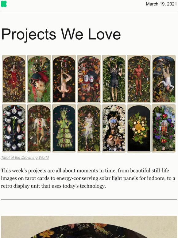 Projects We Love: Past, present, and future