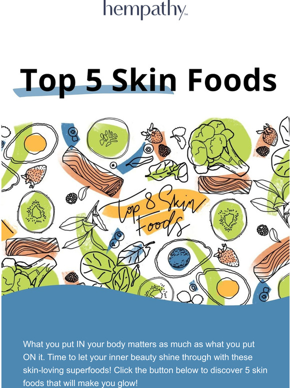Top 5 Skin Foods