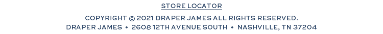 Store Locator. Copyright 2020 Draper James