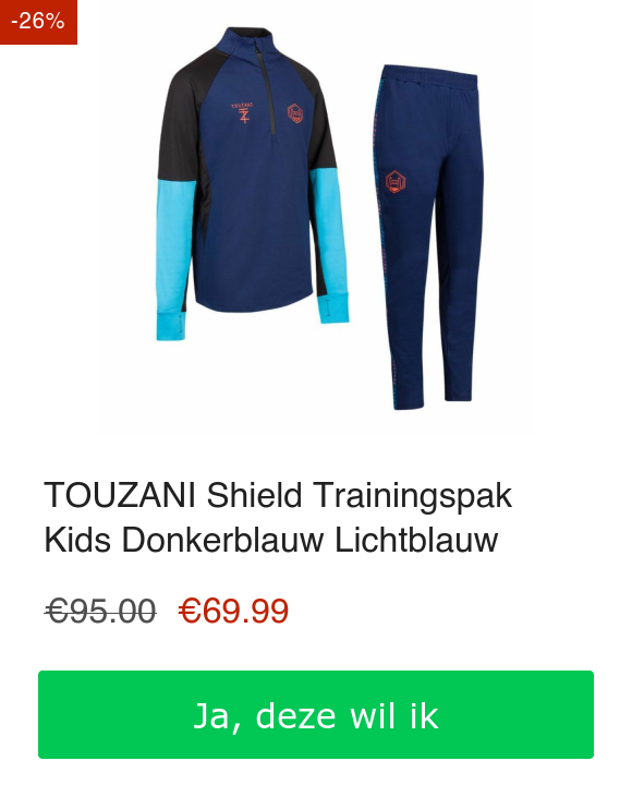 Touzani pak discount