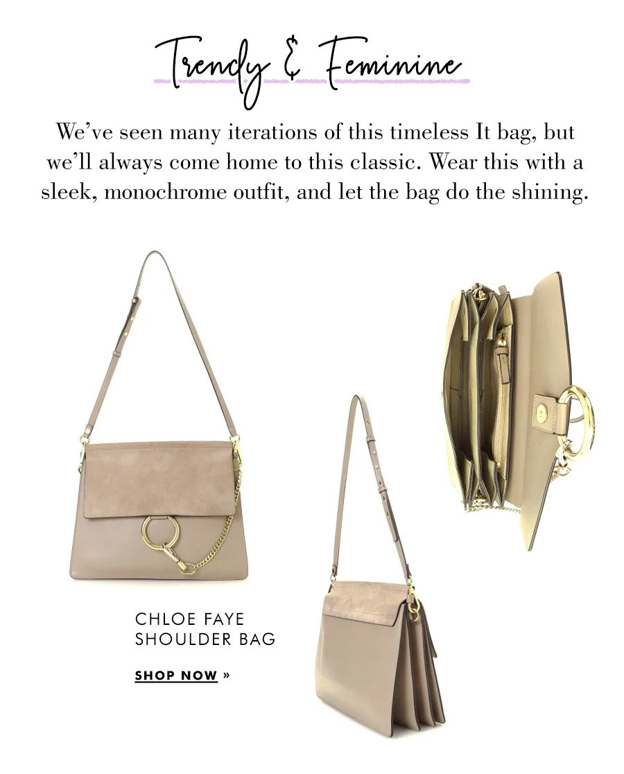Chloe Faye Shoulder Bag