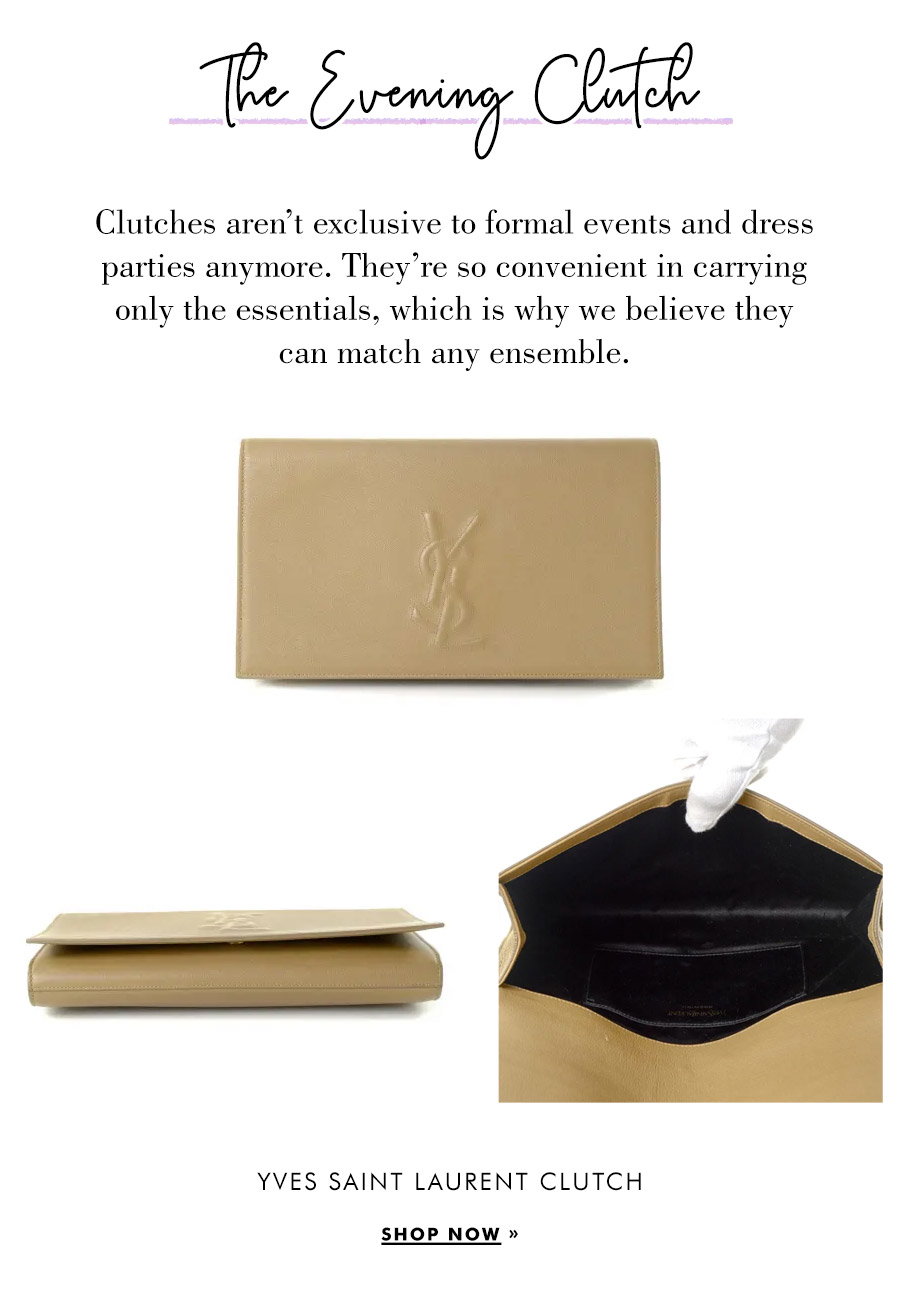 Yves Saint Laurent Clutch
