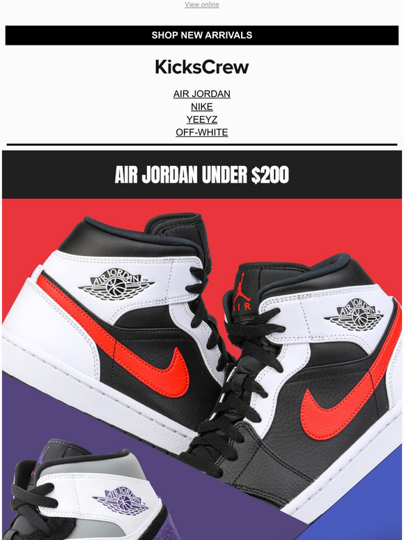 jordan under 200