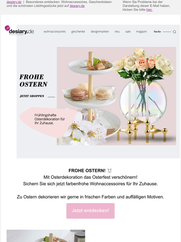 Frohe Ostern  einzigartige Osterdekoration entdecken!