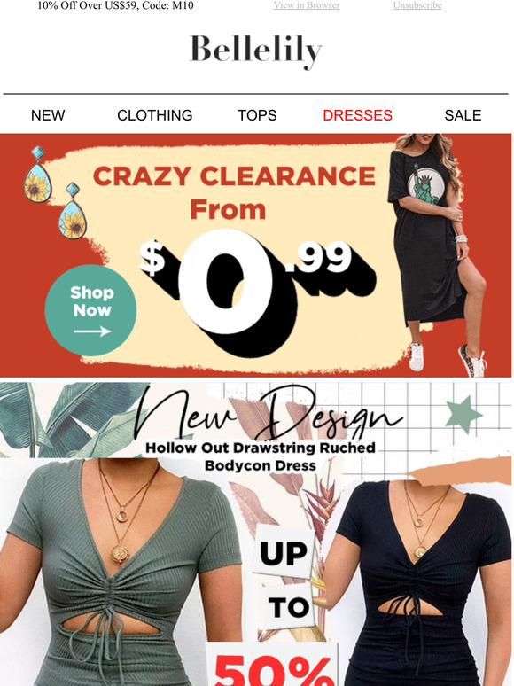 crazy clearance dresses