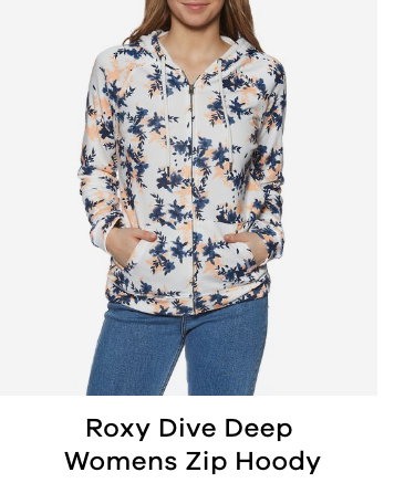 Roxy Dive Deep Womens Zip Hoody
