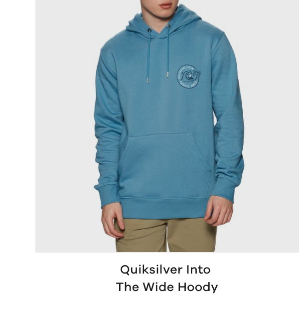 Quiksilver Into The Wide Organic Pullover Hoody
