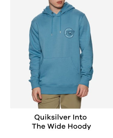 Quiksilver Into The Wide Organic Pullover Hoody