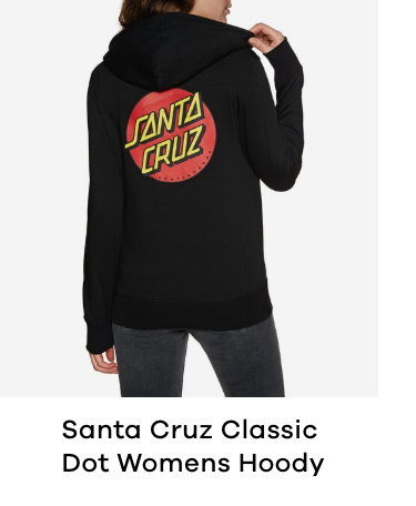 Santa Cruz Classic Dot Womens Pullover Hoody
