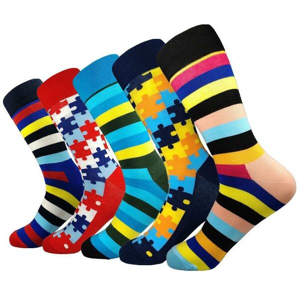 5 PAIRS FUNKY SOCKS