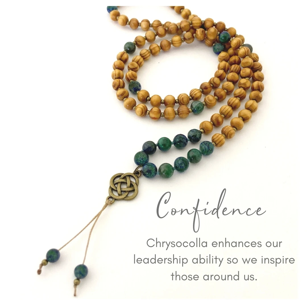 Image of Confidence Wood Mala