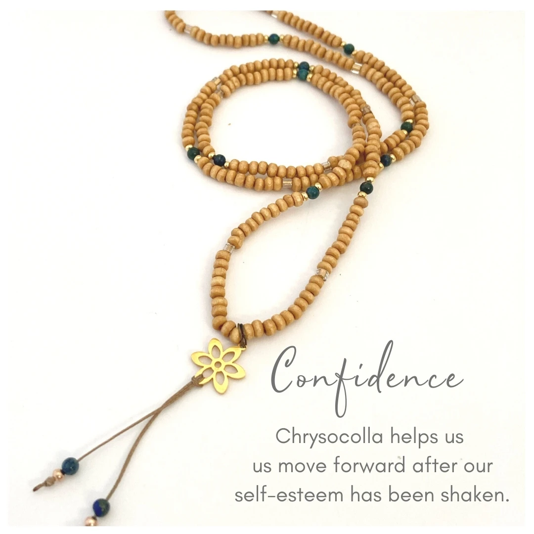 Image of Confidence Wood Necklace