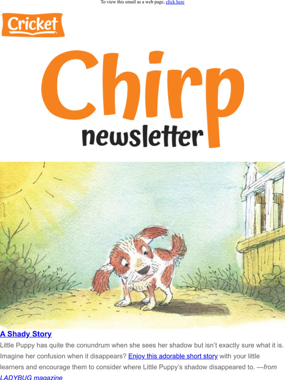 Chirp: Spring has Sprung, Hands-On Craft, Women's History Month & More!