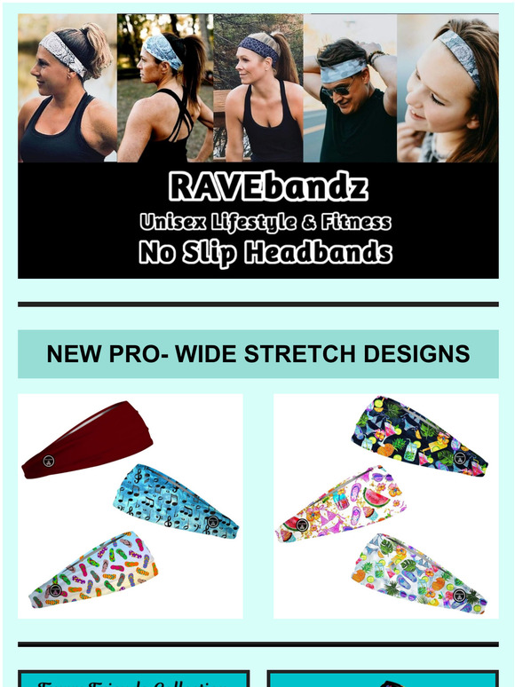  20 -40% OFF - NEW Arrival Adjustables & Trending Designs at RAVEbandz