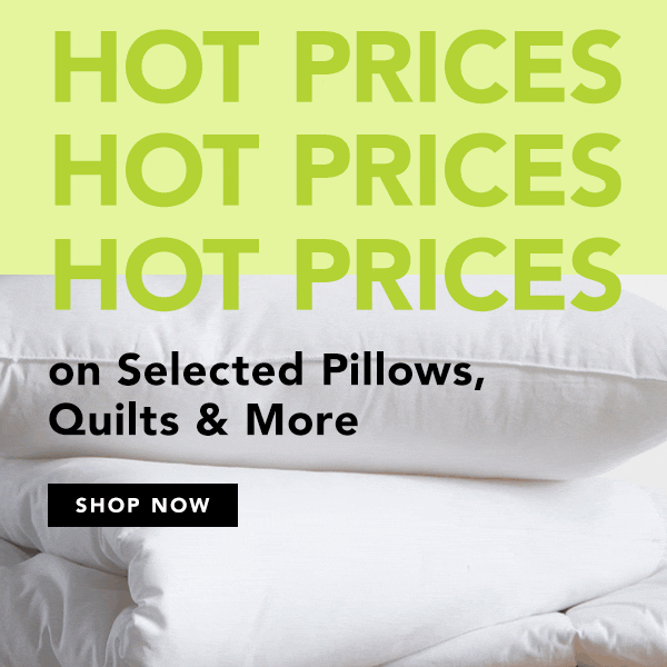 factory shop pillows