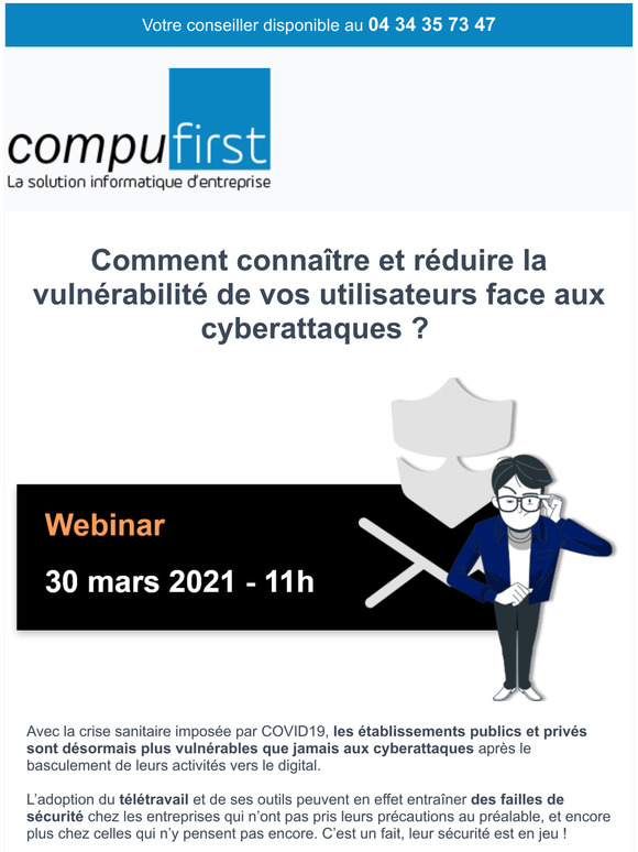 Notre webinar cyberscurit : protgez vos messageries professionnelles et anticiper les attaques de Phishing