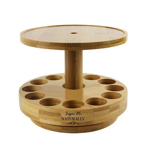 Diffuser &amp; Essential Oil Bamboo Holder
