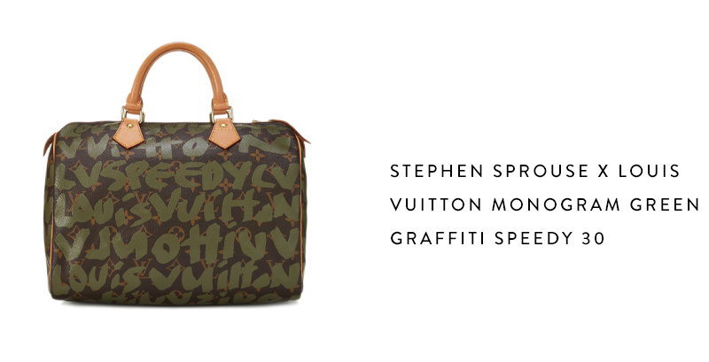WGACA Louis Vuitton Sprouse Speedy 30 - Green