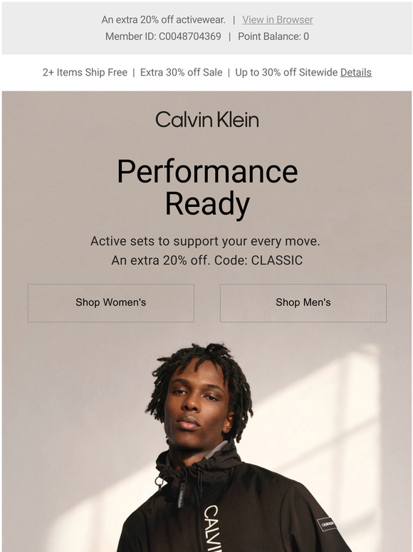 calvin klein coupon canada