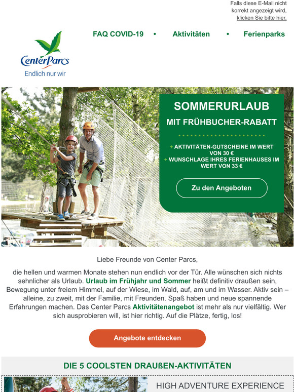 Urlaub im Frhling und Sommer  Die 5 coolsten Drauen-Aktivitten