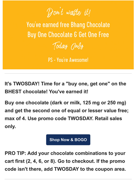BOGO for Twosday