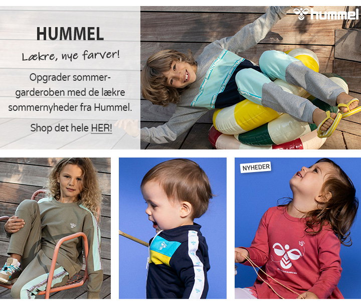 Kids-World: Hummel - Lkre, nye farver i Hummels Drop 3 | Gratis hjemmelevering Danmark | Milled