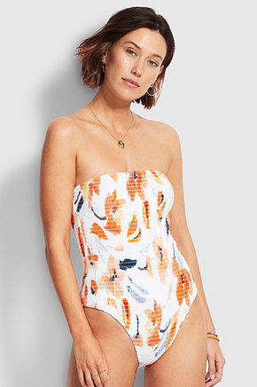 Summer Memoirs Shirred Tube One Piece