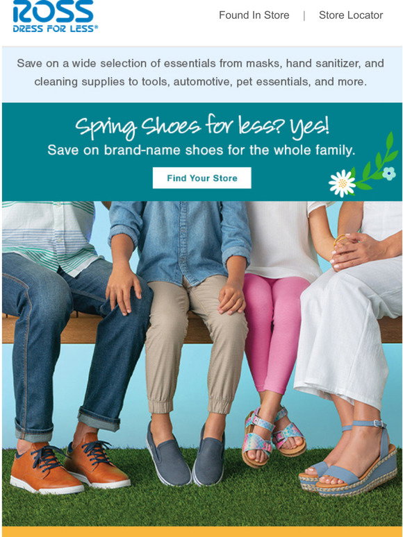 Ross: The Spring Dress Event starts 