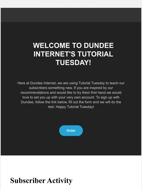 Dundee Internet Services Lets Learn Together Milled