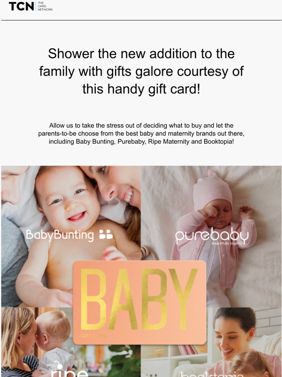 The Baby Gift Card – The Card Network