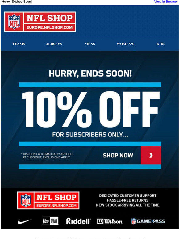 nfl europe discount