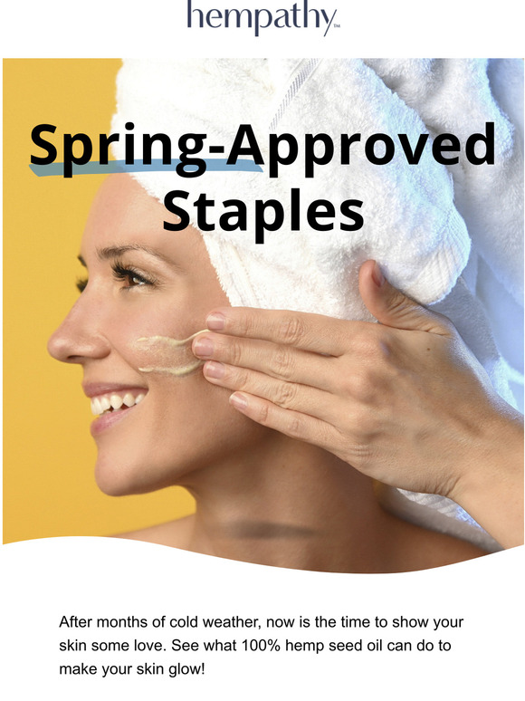 Time for that spring glow