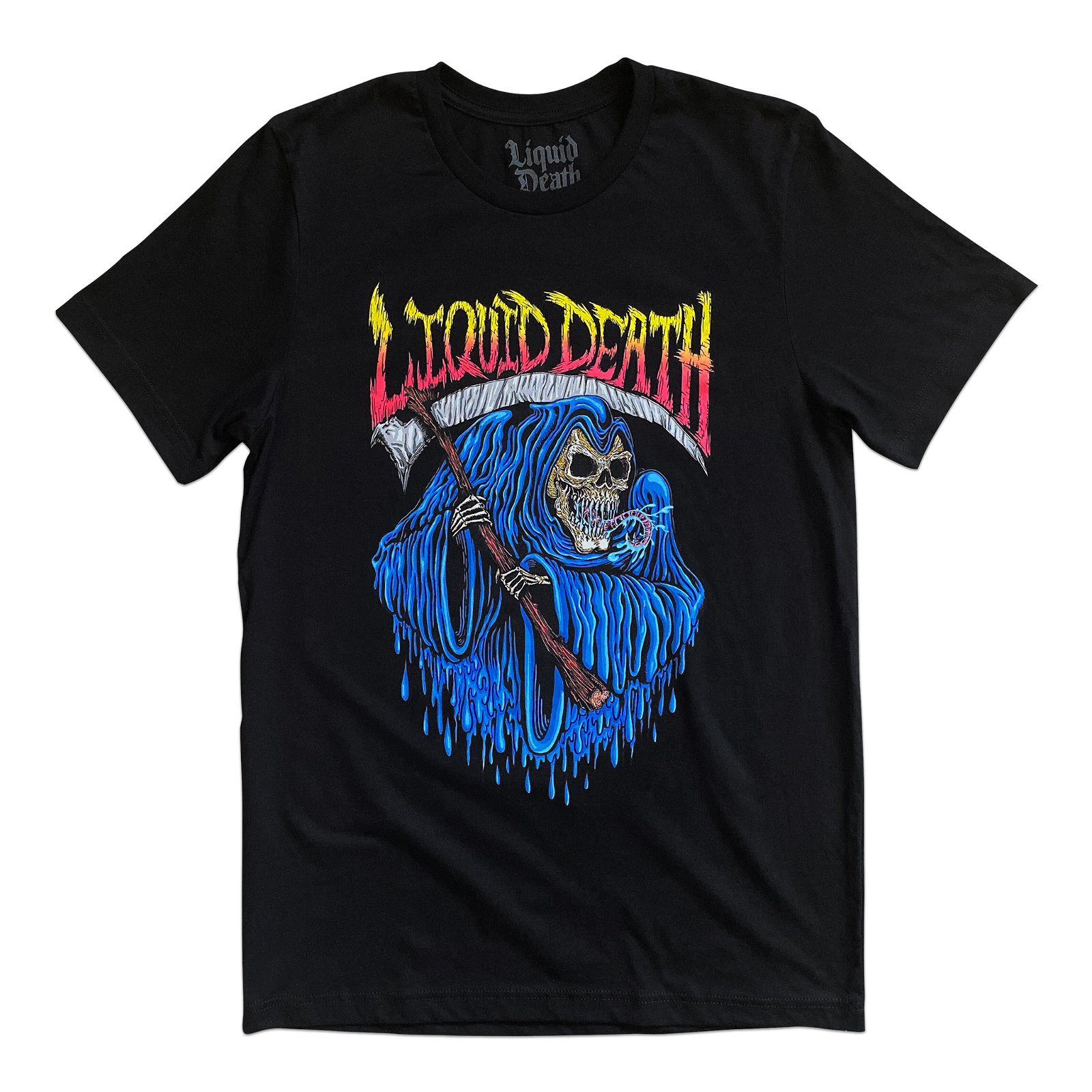 Liquid Death: Free Tshirt Psycho Deal | Milled