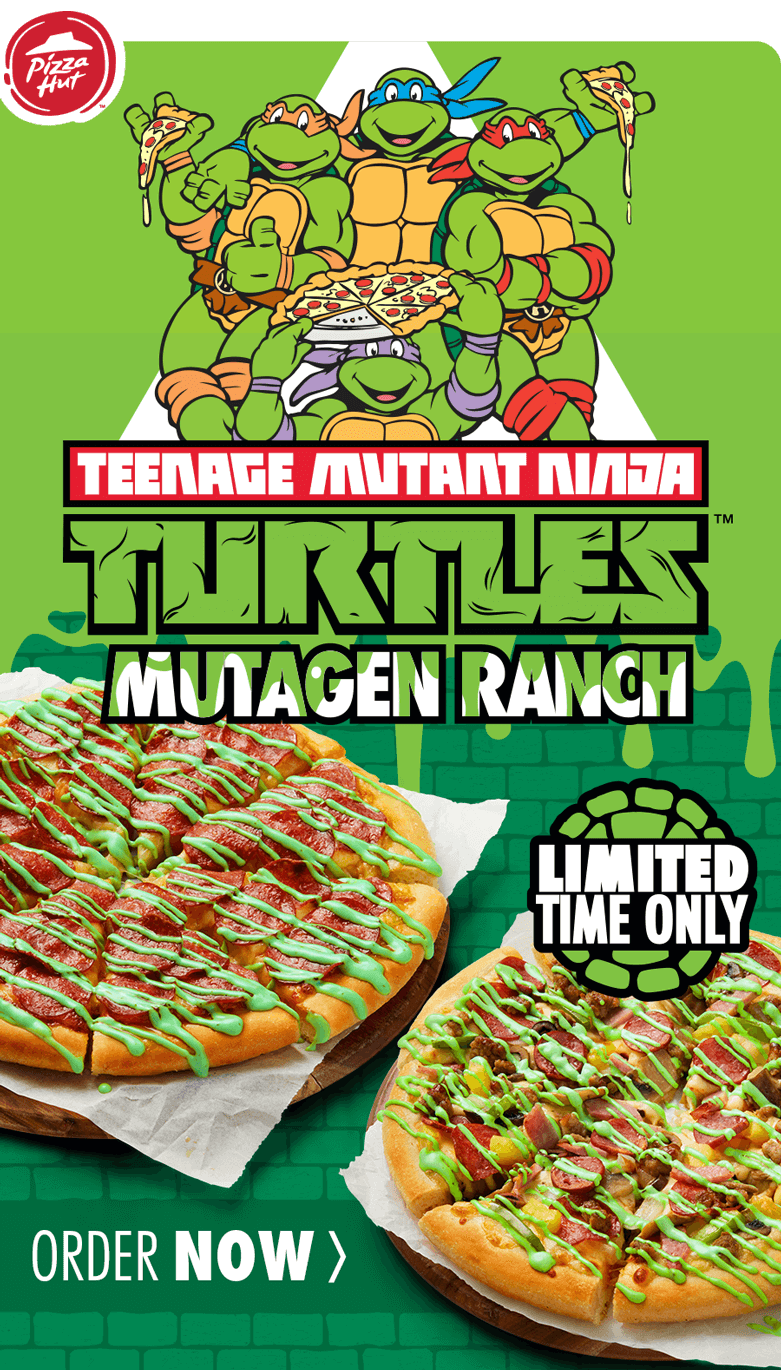 Teenage Mutant Ninja Turtles Pizza Hut Collection