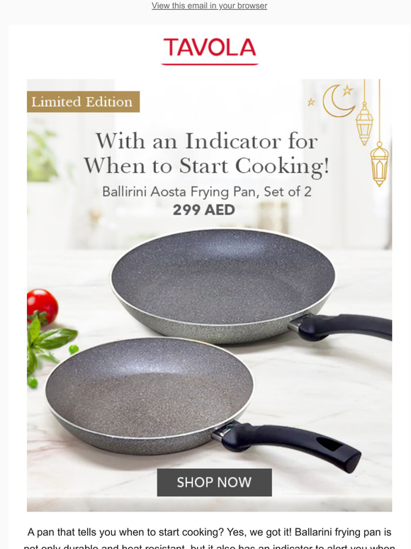 Two Ballarini Frying Pans in One Set! Get Yours Now!