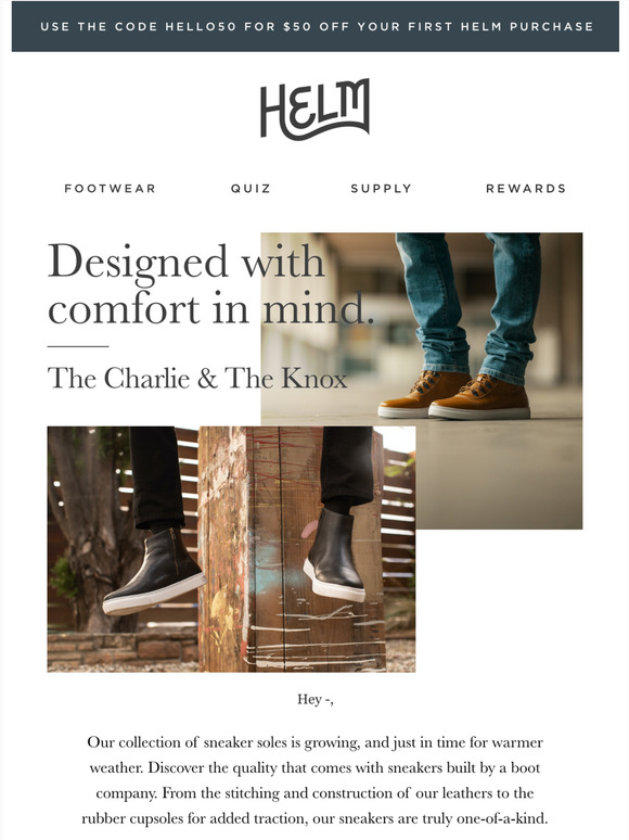 to boot knox sneaker